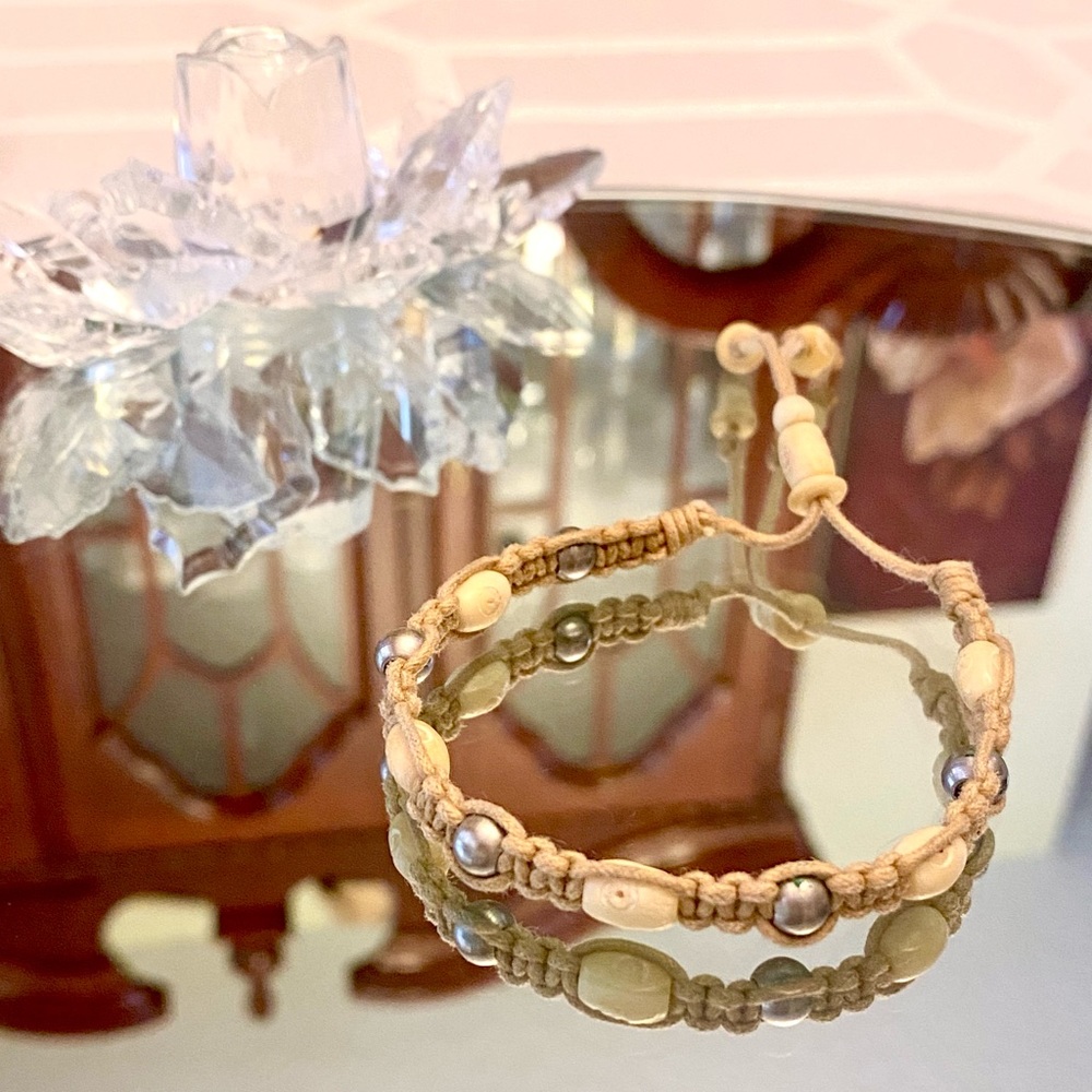 stone beaded bracelet